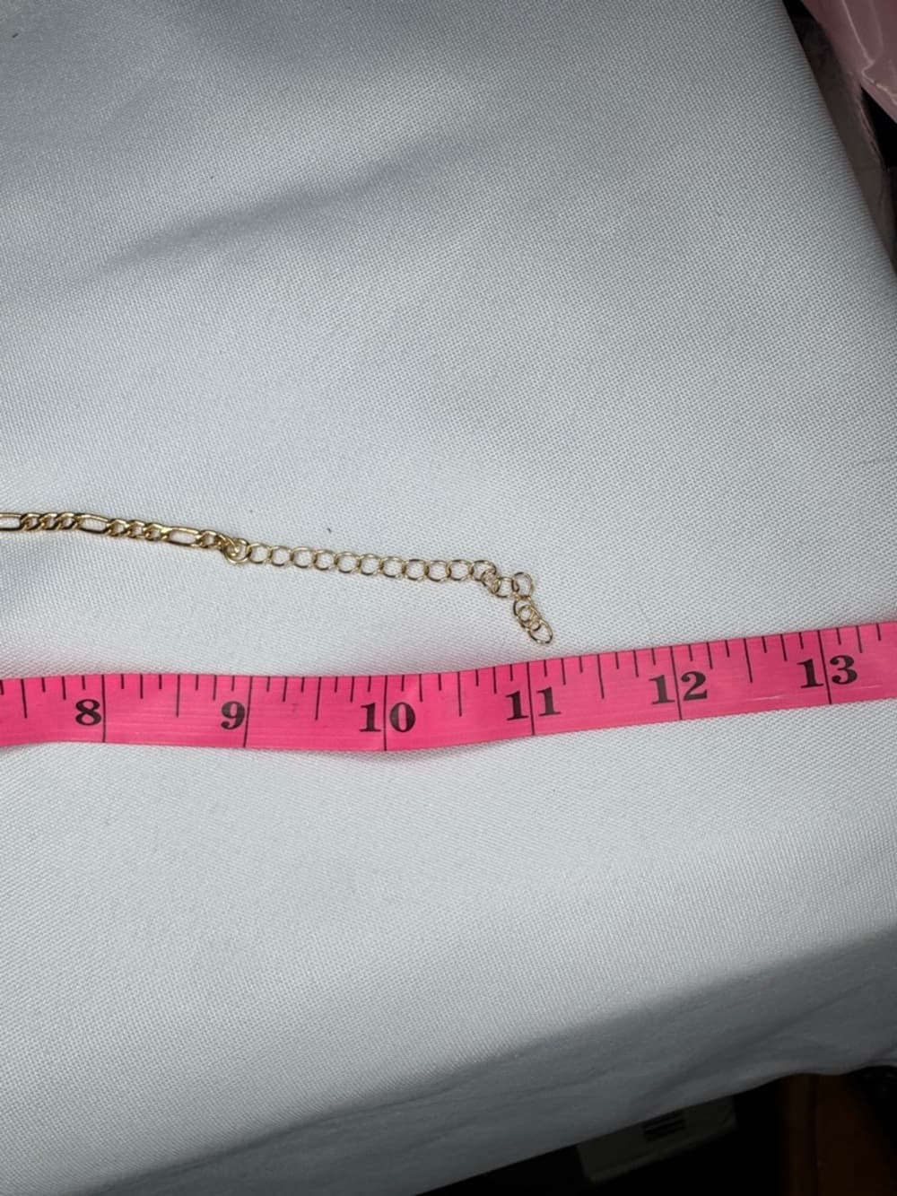 Gold Tone Double Chain Anklet/Necklace - Thumbnail 2