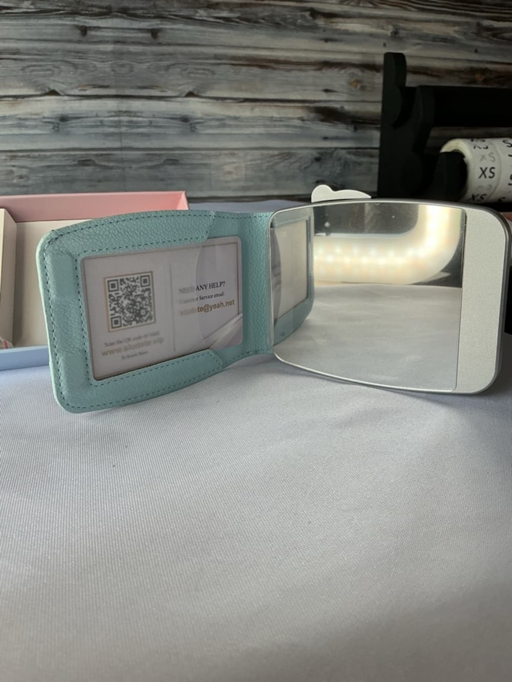 ★ Mint Green RFID Wallet For Women Card Holder Organizer NIB - Thumbnail 4