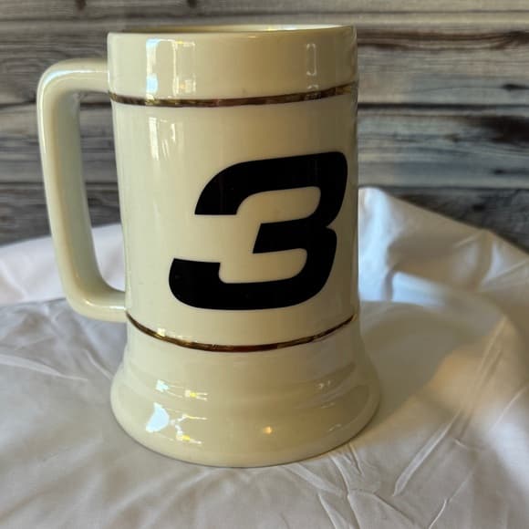 Dale Earnhardt Sr. Ceramic stein. - Thumbnail 7