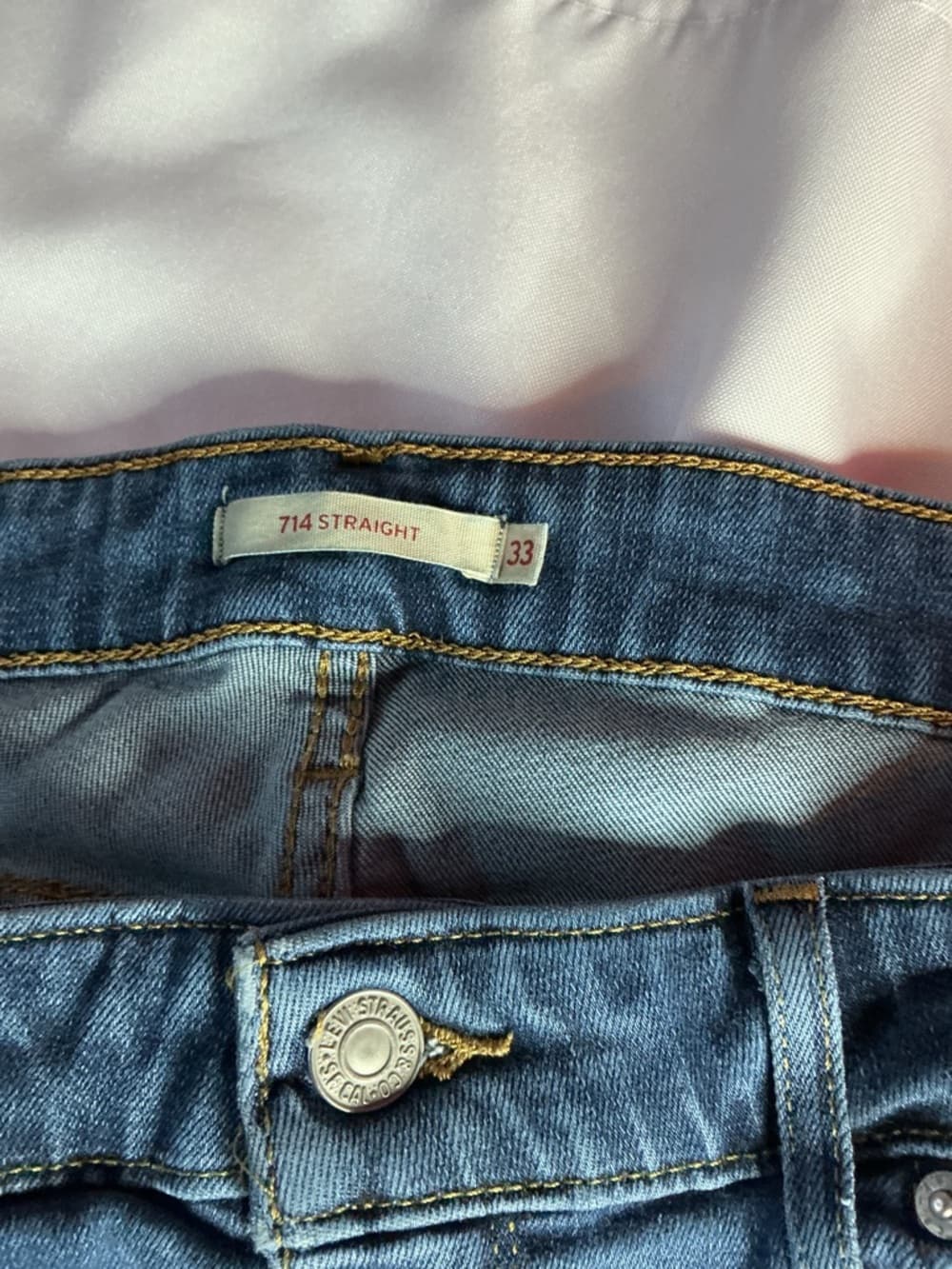 ★ Levi Strauss Signature Gold Jeans W33 L32 Medium Wash Denim