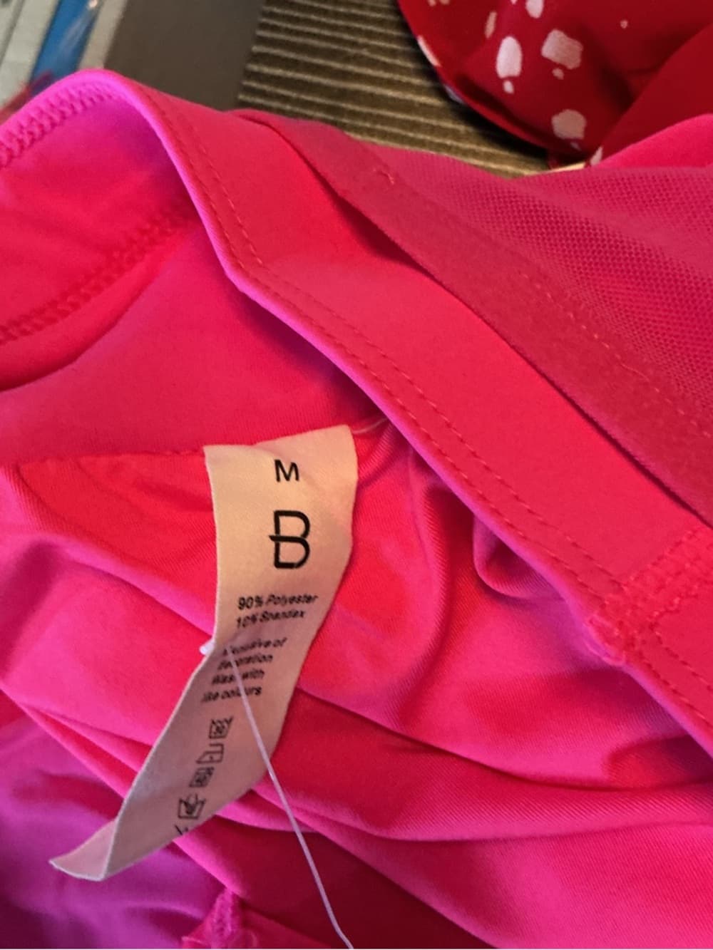 ⭐ NWT BMJL Hot Pink Athletic Skort Built In Shorts Running Medium - Thumbnail 4