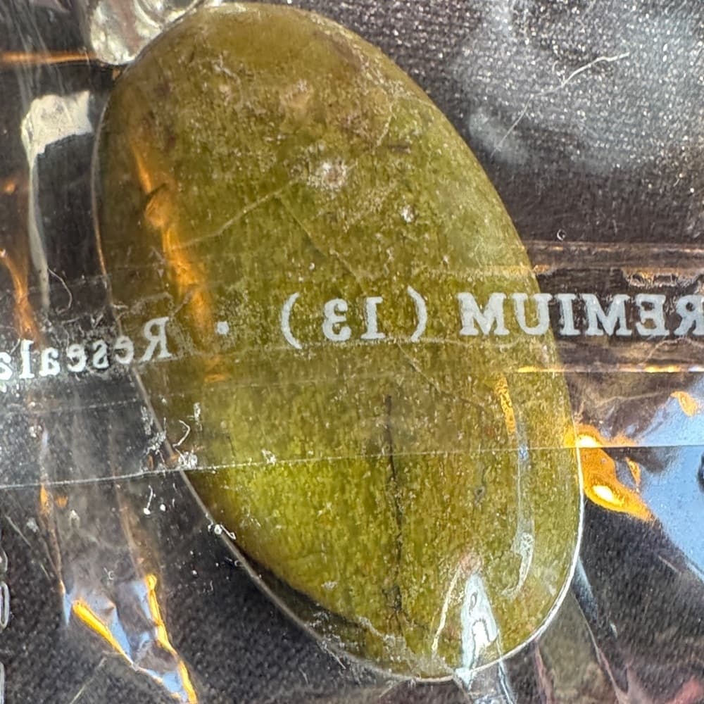 Green Unakite Oval Pendant - Thumbnail 2
