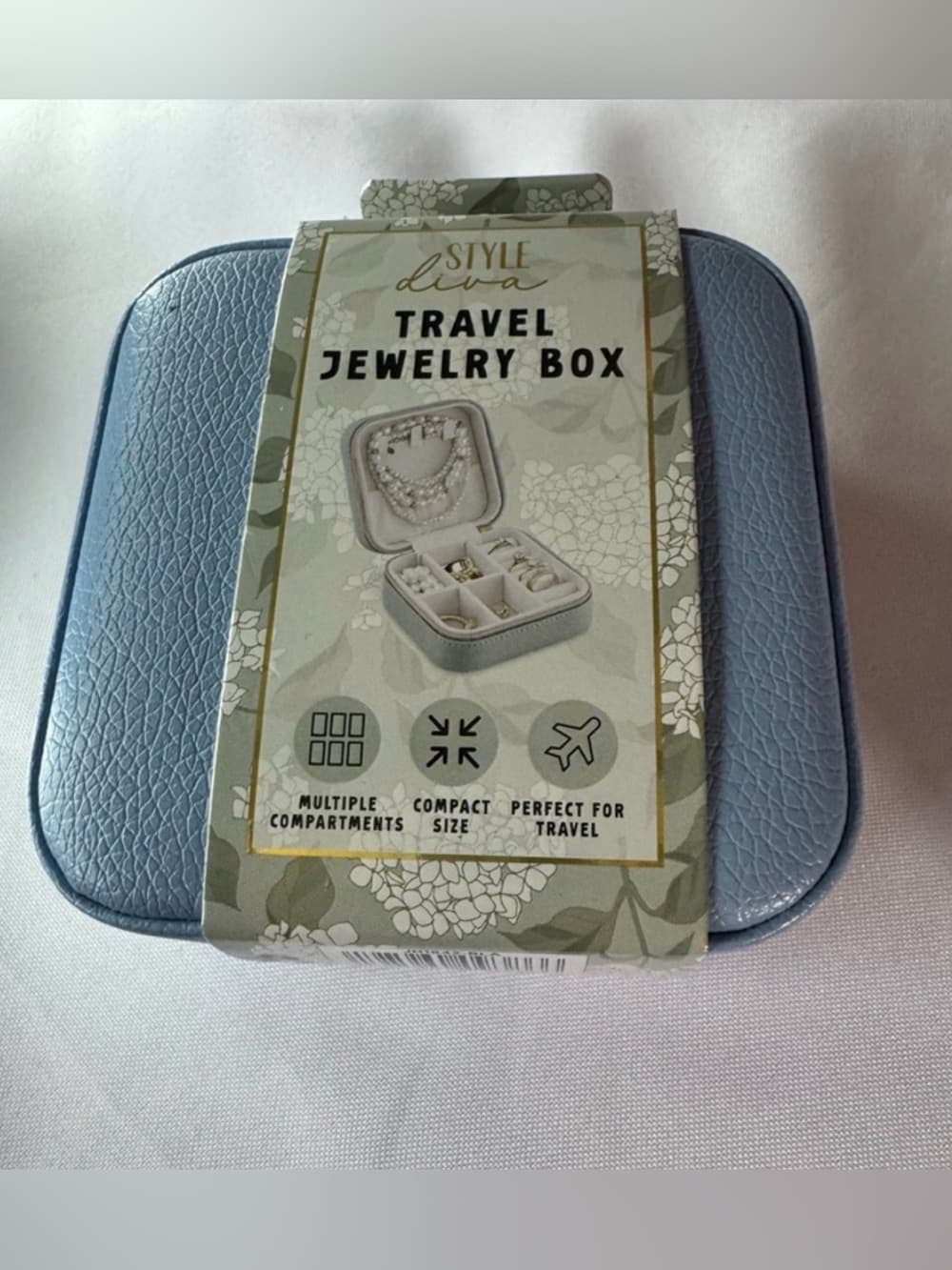 ★ Travel Jewelry Organizer Case Ring Necklace Earring Storage Box - Thumbnail 6