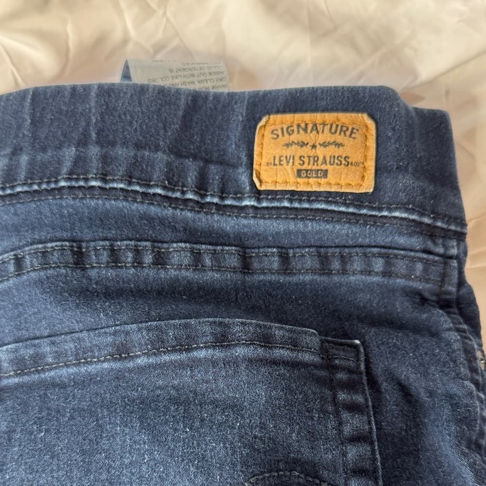 Signature by Levi Strauss Medium Blue Jeans - Thumbnail 6