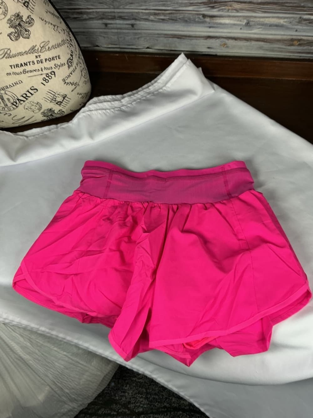 ⭐ NWT BMJL Hot Pink Athletic Skort Built In Shorts Running Medium - Thumbnail 5