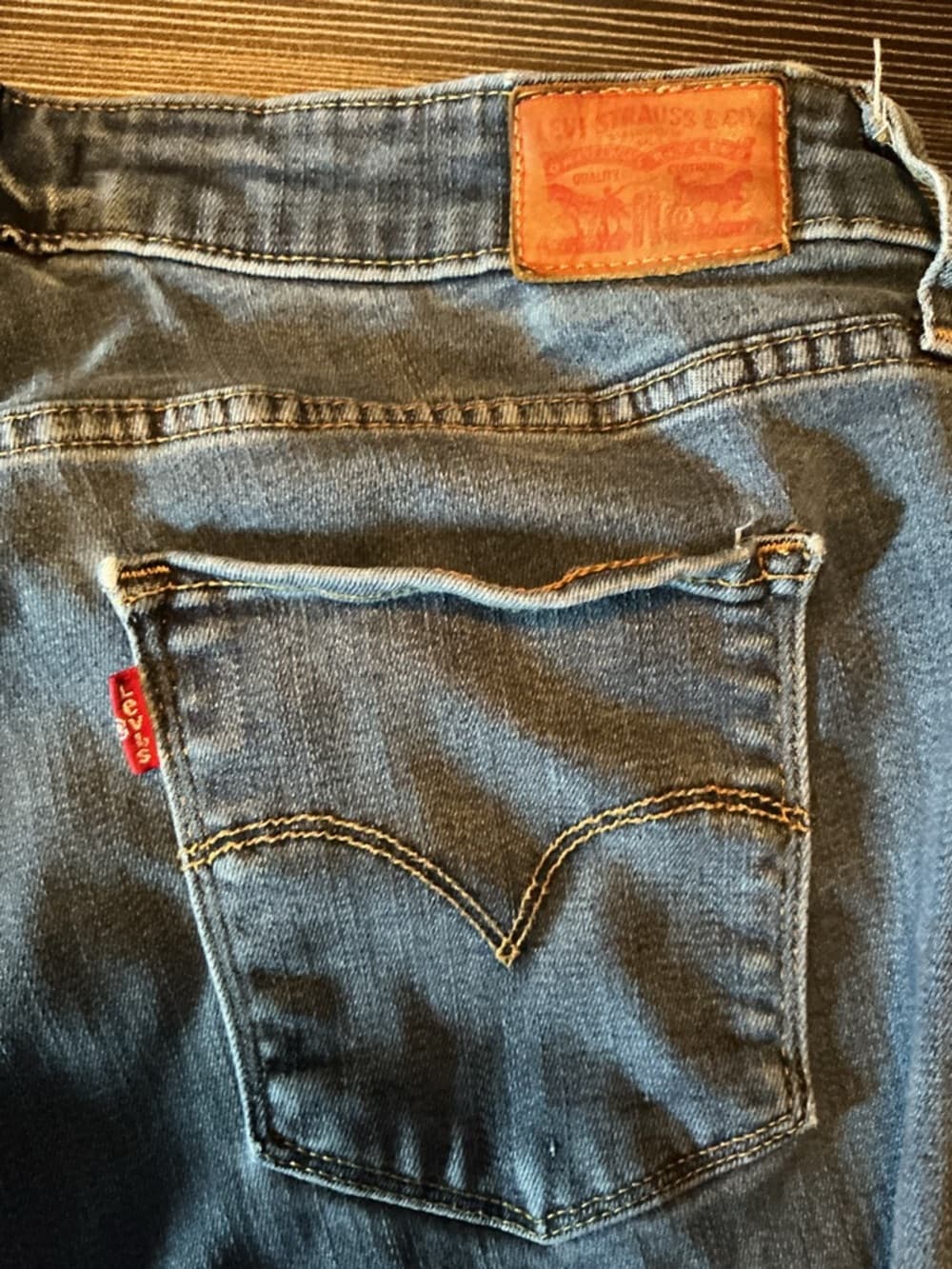 ★ Levi Strauss Signature Gold Jeans W33 L32 Medium Wash Denim - Thumbnail 2