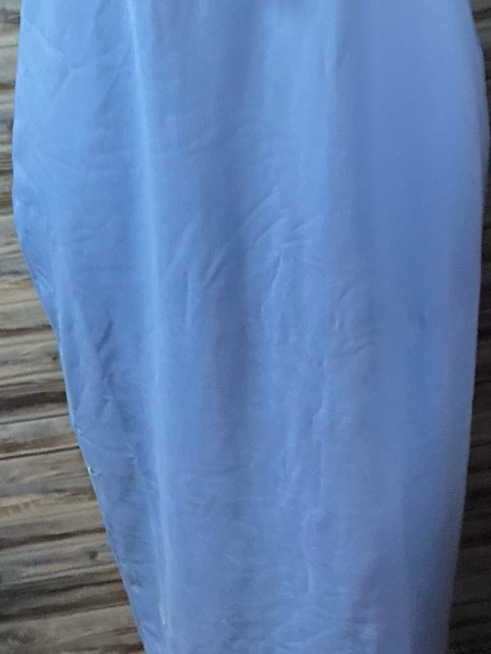 Wild Fable Blue Midi Dress Tie Front Cutout Sleeveless NWT Large - Thumbnail 2