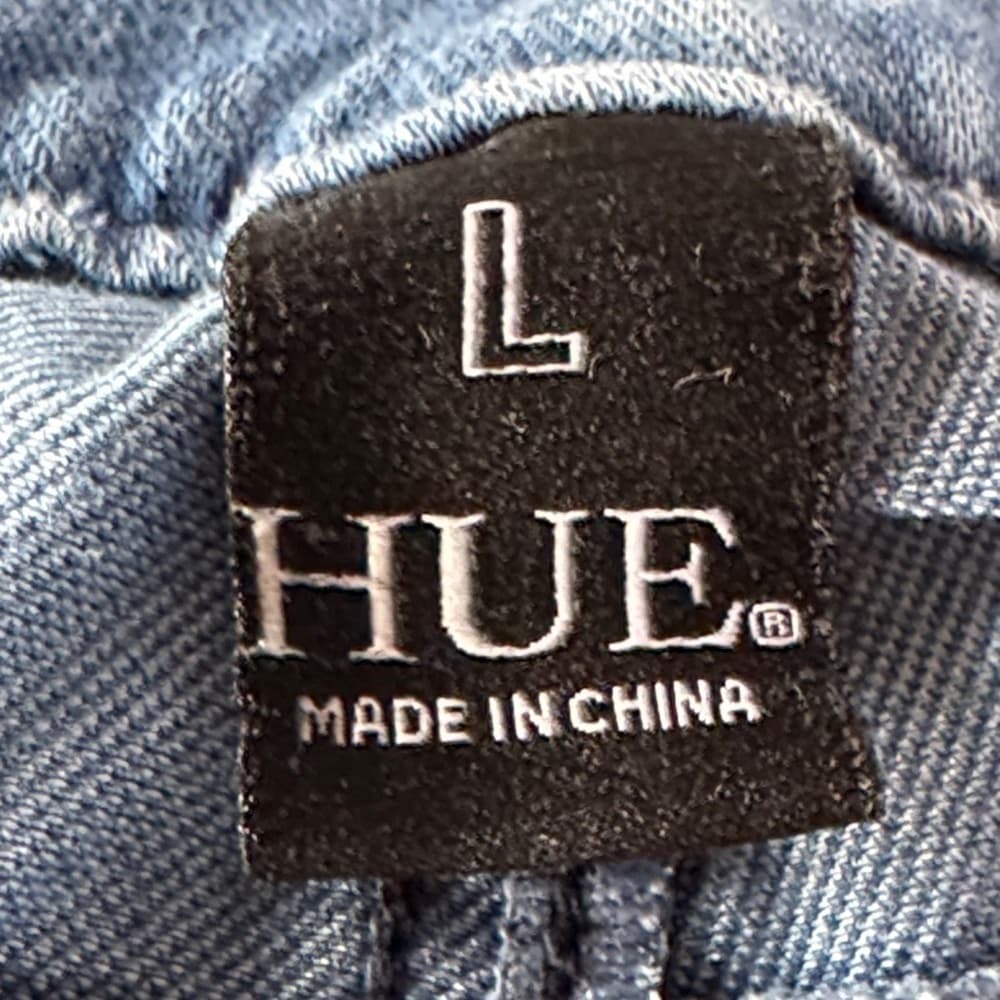 ★ Pull On Blue Denim Jeggings Stretch Crop Jeans Women's Medium - Thumbnail 2