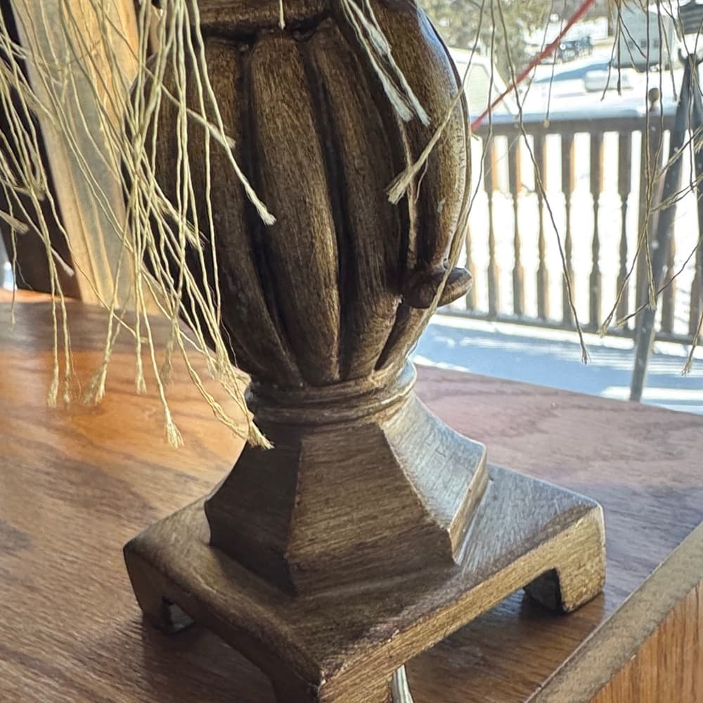 ★ Rustic Country Table Lamp Primitive Farmhouse Accent Decor