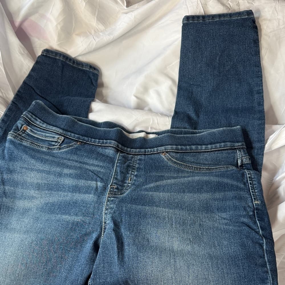 ★ Levi Strauss Signature Gold W32 L30 Straight Leg Jeans Dark Wash - Thumbnail 3