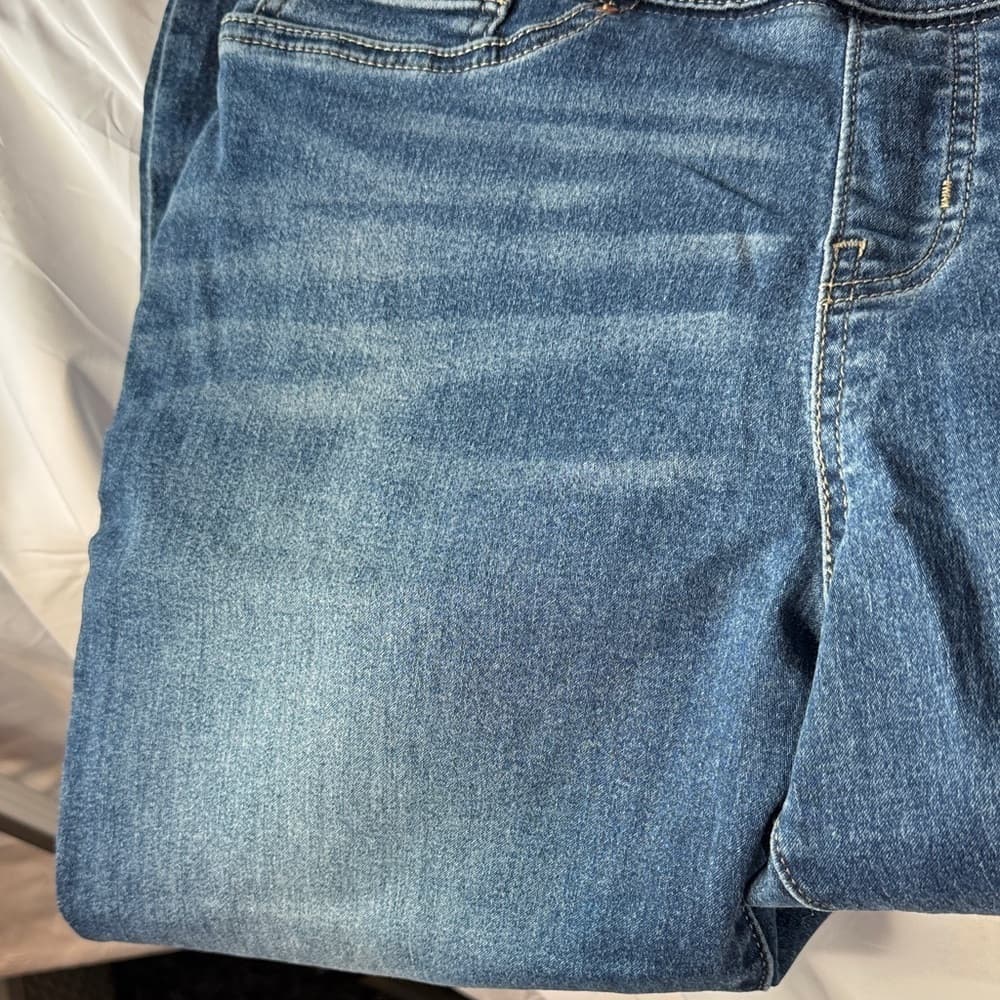 ★ Levi Strauss Signature Gold W32 L30 Straight Leg Jeans Dark Wash - Thumbnail 7