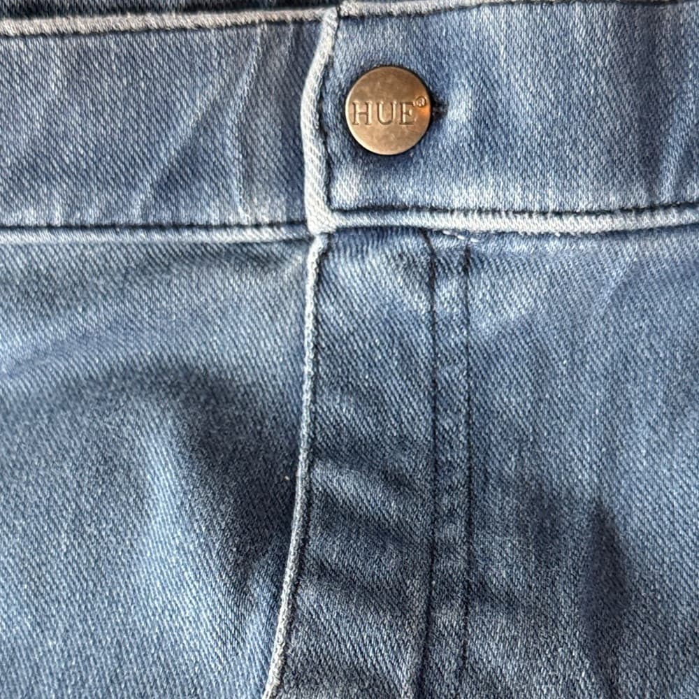 ★ Pull On Blue Denim Jeggings Stretch Crop Jeans Women's Medium - Thumbnail 4