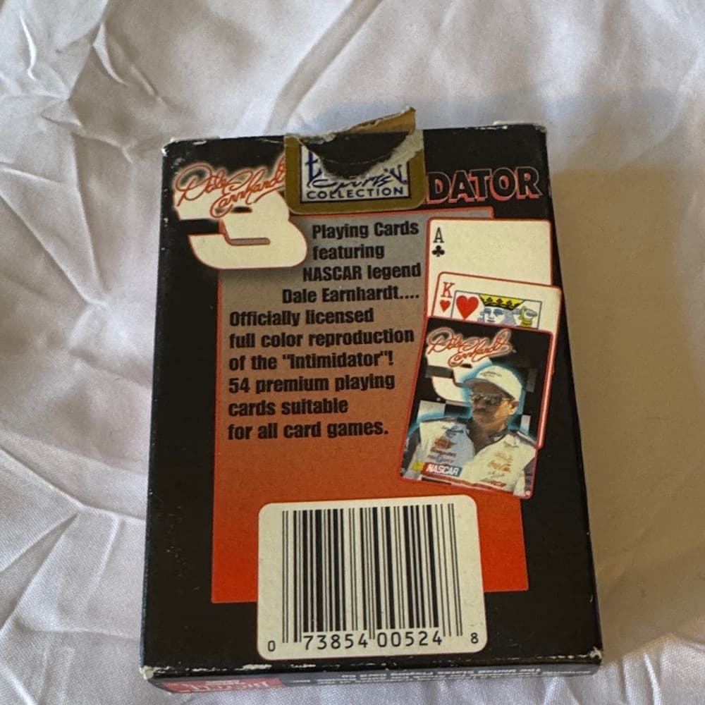 Dale Earnhardt Playing Cards.