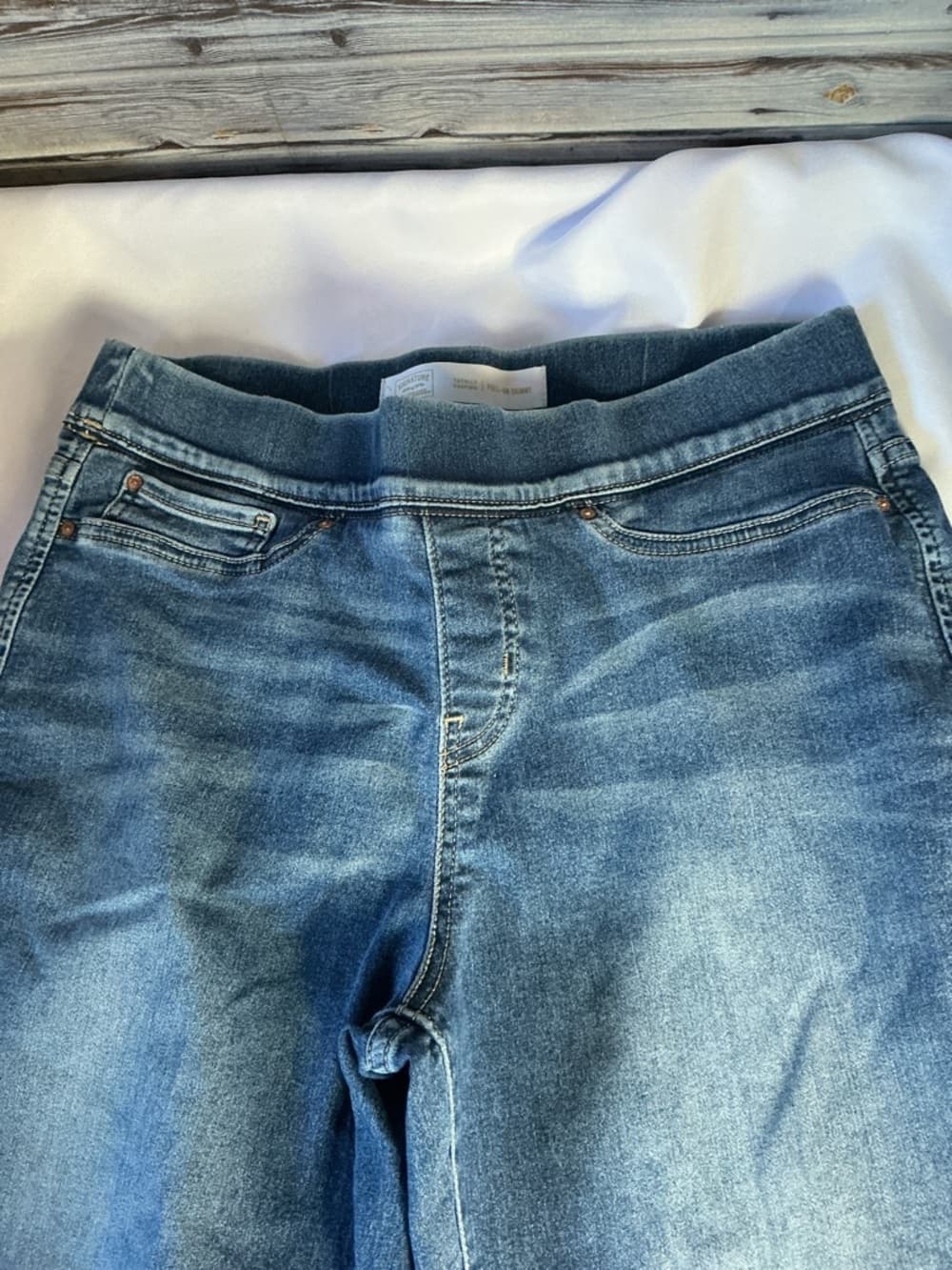 ★ Levi Strauss Signature Gold W32 L30 Straight Leg Jeans Dark Wash - Thumbnail 8
