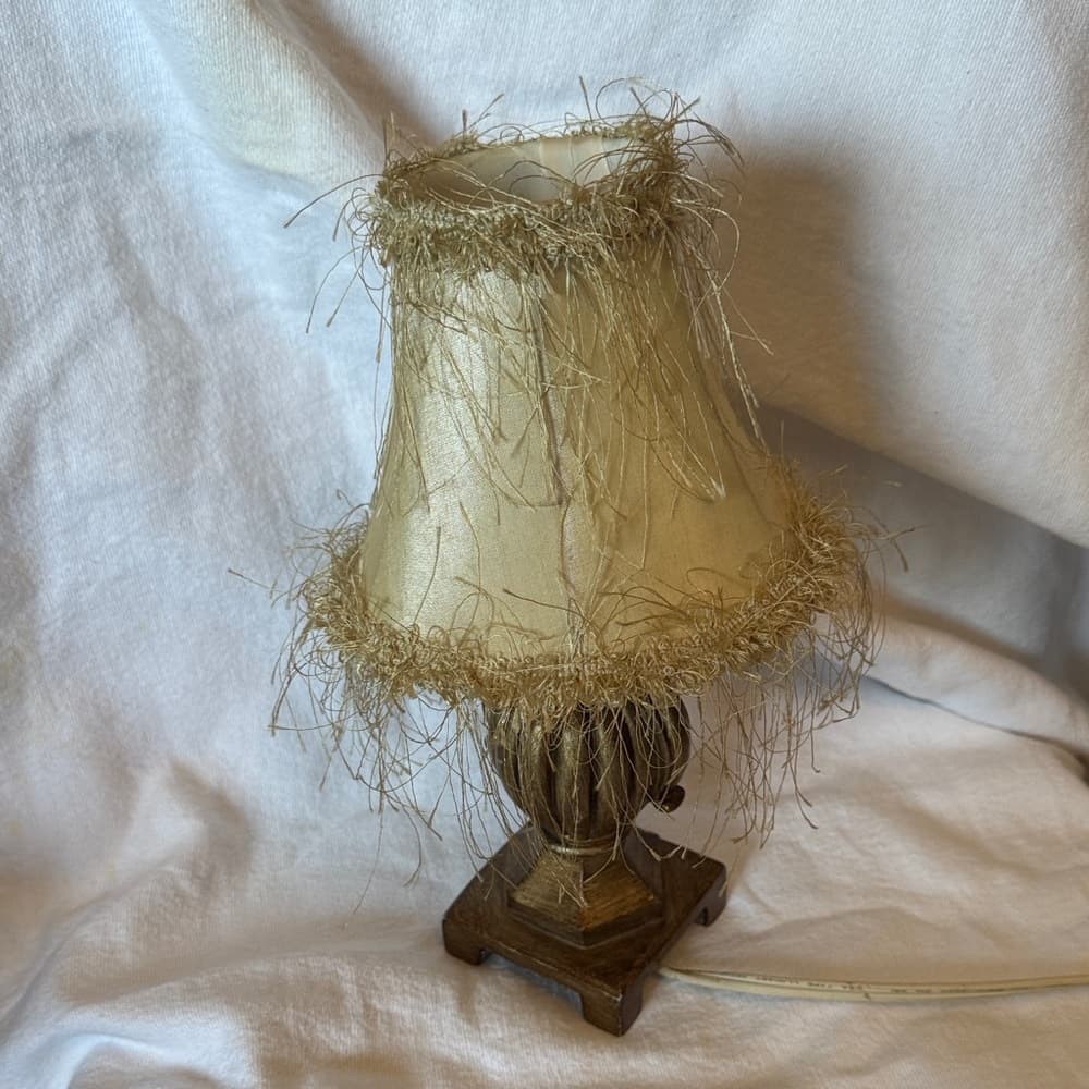 ★ Rustic Country Table Lamp Primitive Farmhouse Accent Decor - Thumbnail 6