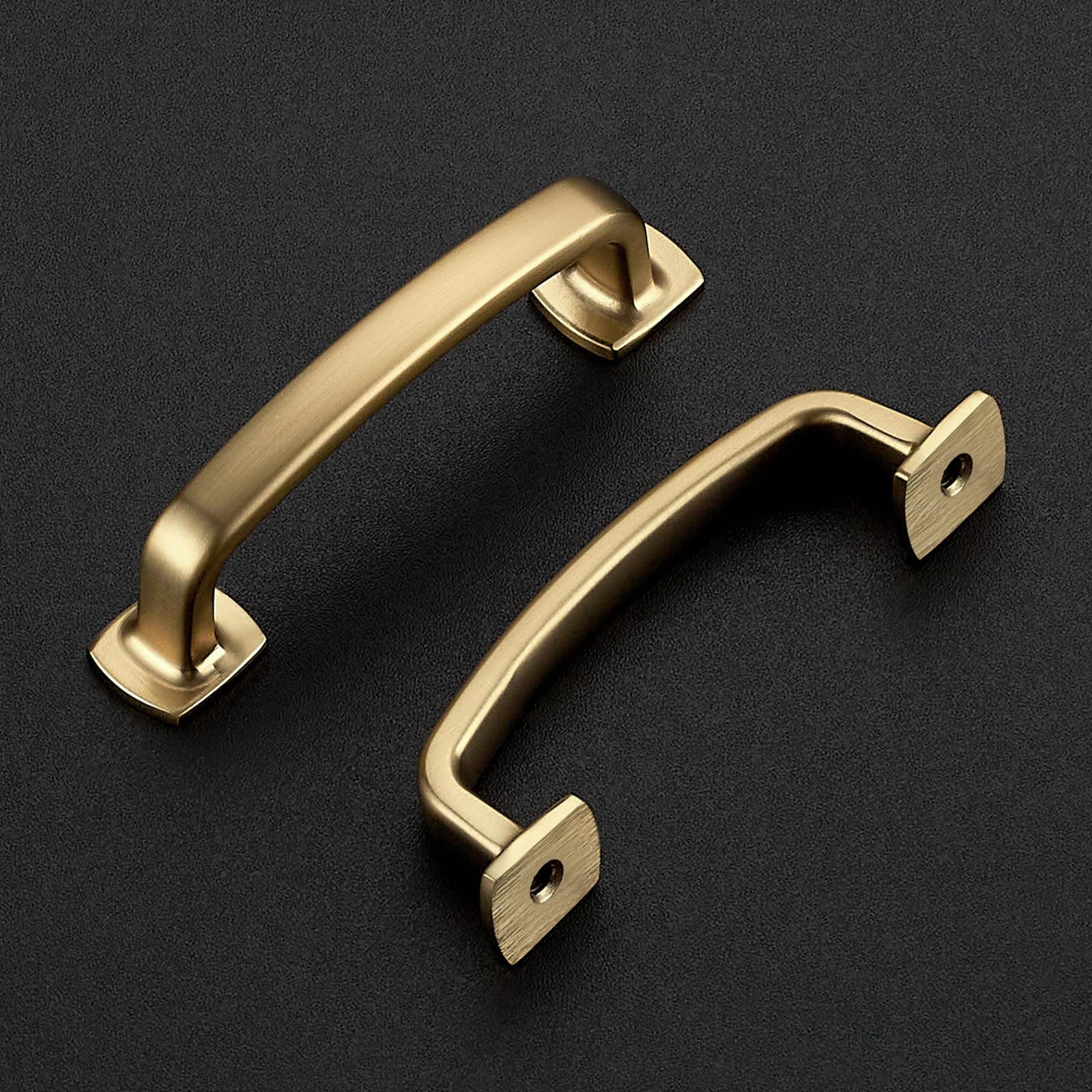 Ravinte Decor 15 Pack Cabinet Handles Arch Cabinet Pulls 3in Champagne Bronze Ki - Thumbnail 2