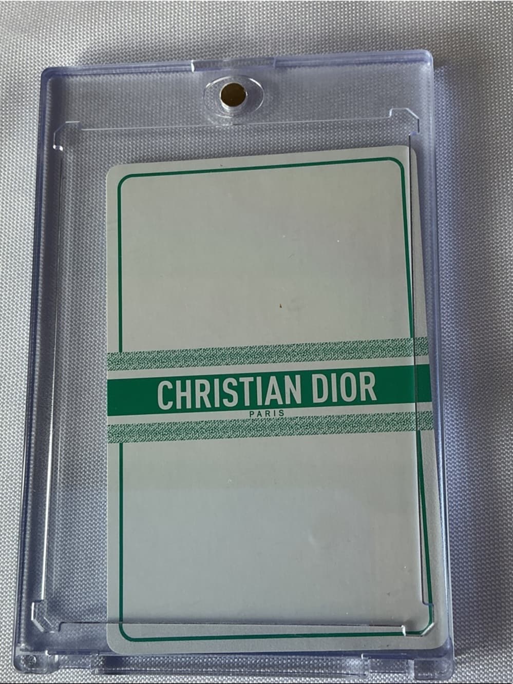 ★ Christian Dior Ace of Spades Playing Card Collectible Display Piece - Thumbnail 4