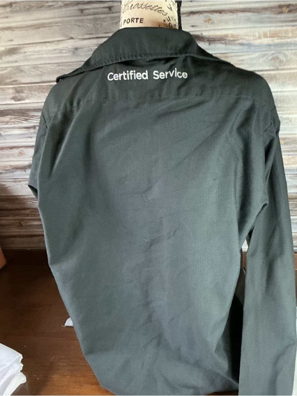 ★ Goodwrench Certified Service Work Shirt Mechanic Uniform Men's XL - Thumbnail 4