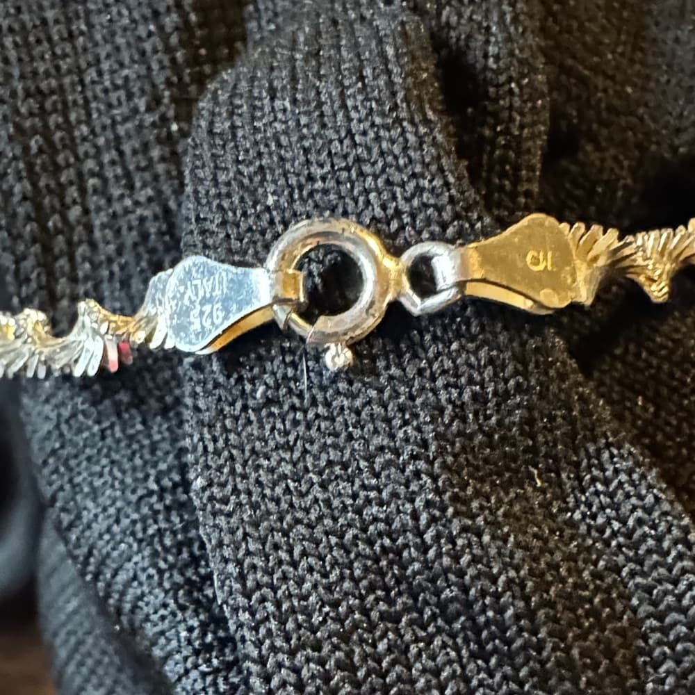 Silver Twisted Bracelet