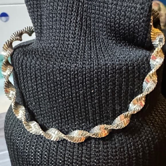 Silver Twisted Bracelet - Thumbnail 7