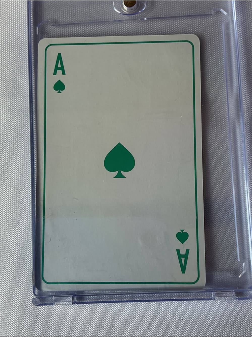 ★ Christian Dior Ace of Spades Playing Card Collectible Display Piece - Thumbnail 3