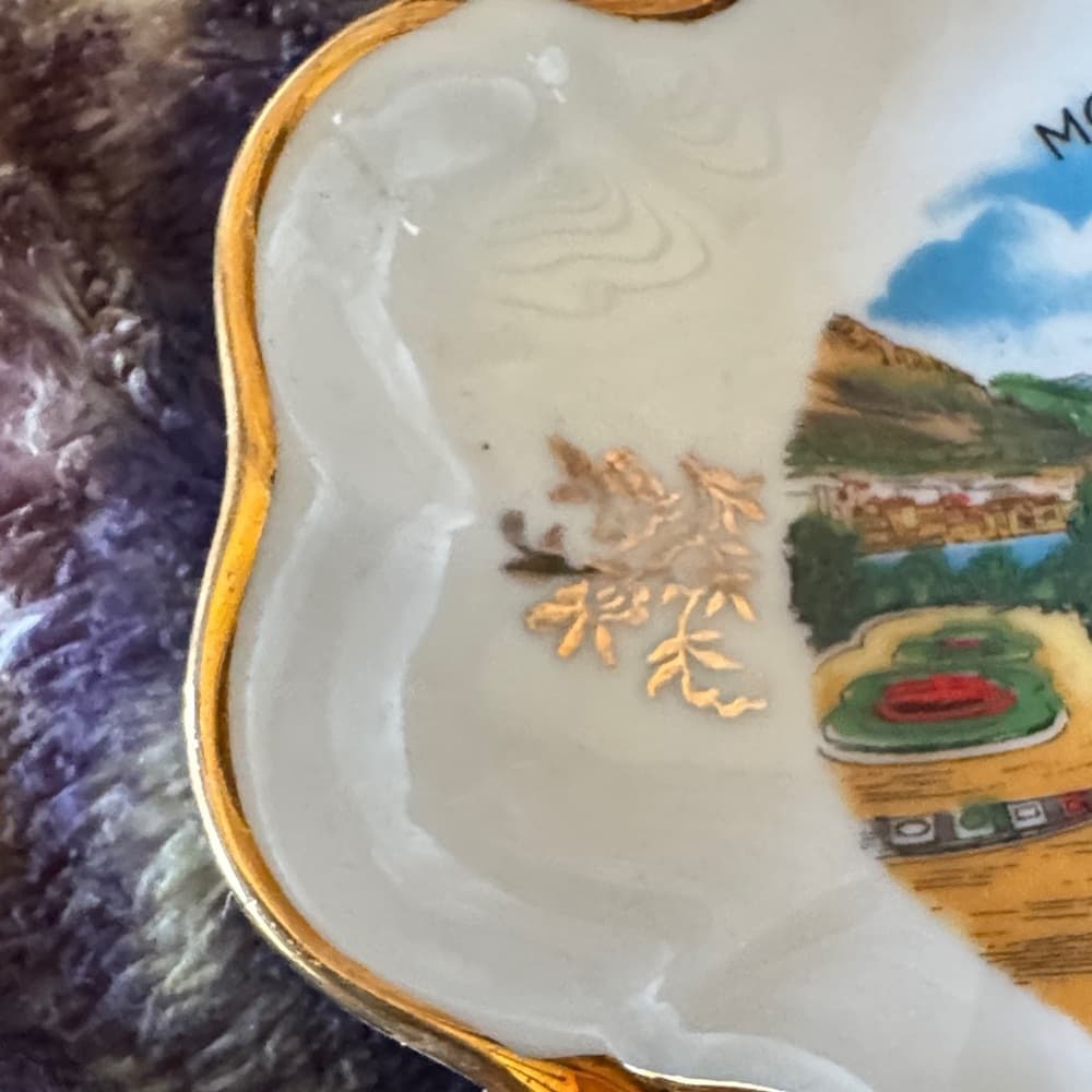 Monte Carlo Decorative Dish with Gold Accents - Thumbnail 5