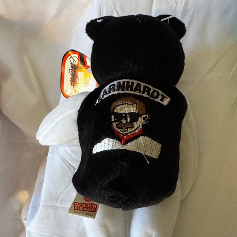 Black and Red Plush Bear Toy Set. - Thumbnail 3
