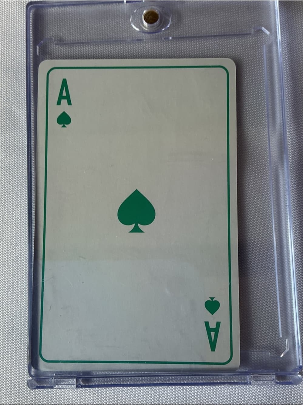 ★ Christian Dior Ace of Spades Playing Card Collectible Display Piece - Thumbnail 2