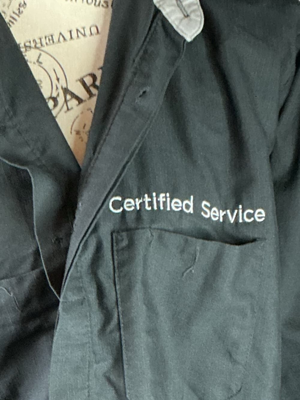 ★ Goodwrench Certified Service Work Shirt Mechanic Uniform Men's XL - Thumbnail 3