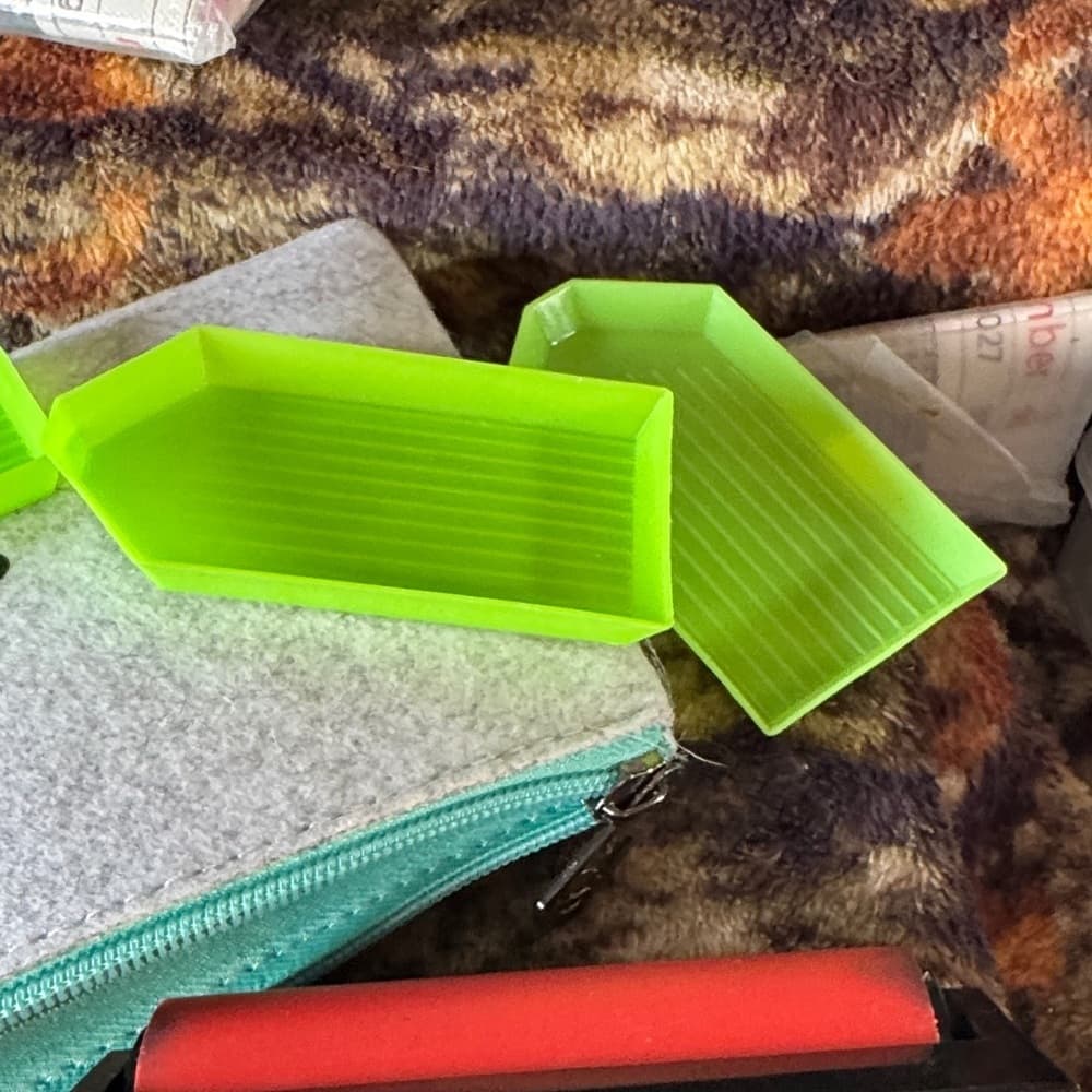 ★ Diamond Painting Tool Kit Organizer Trays Pens Roller Storage Pouch - Thumbnail 4