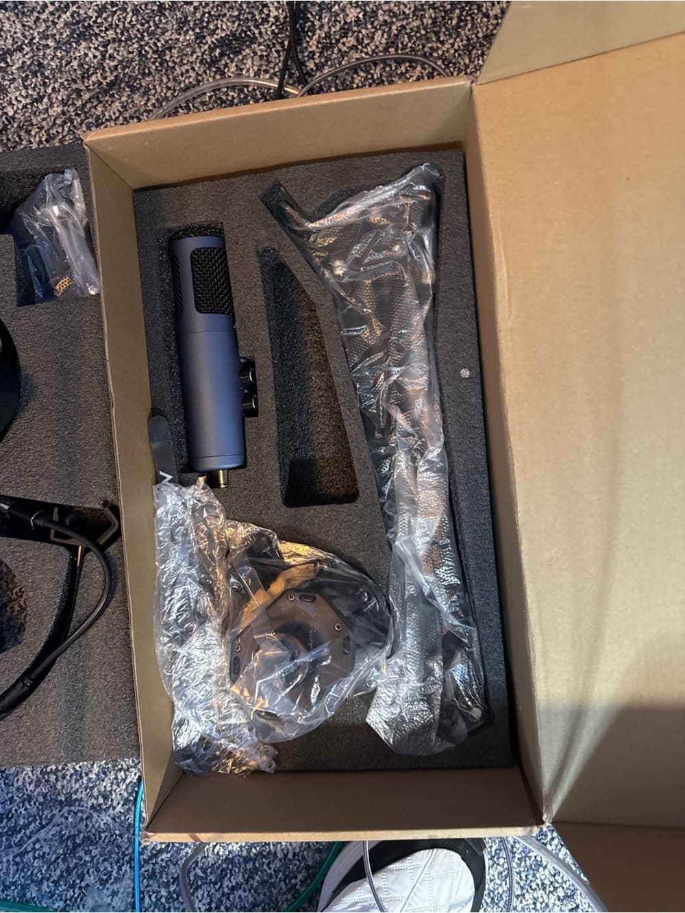 New USB Condenser Microphone Kit NB-001 Complete Plug and Play - Thumbnail 2