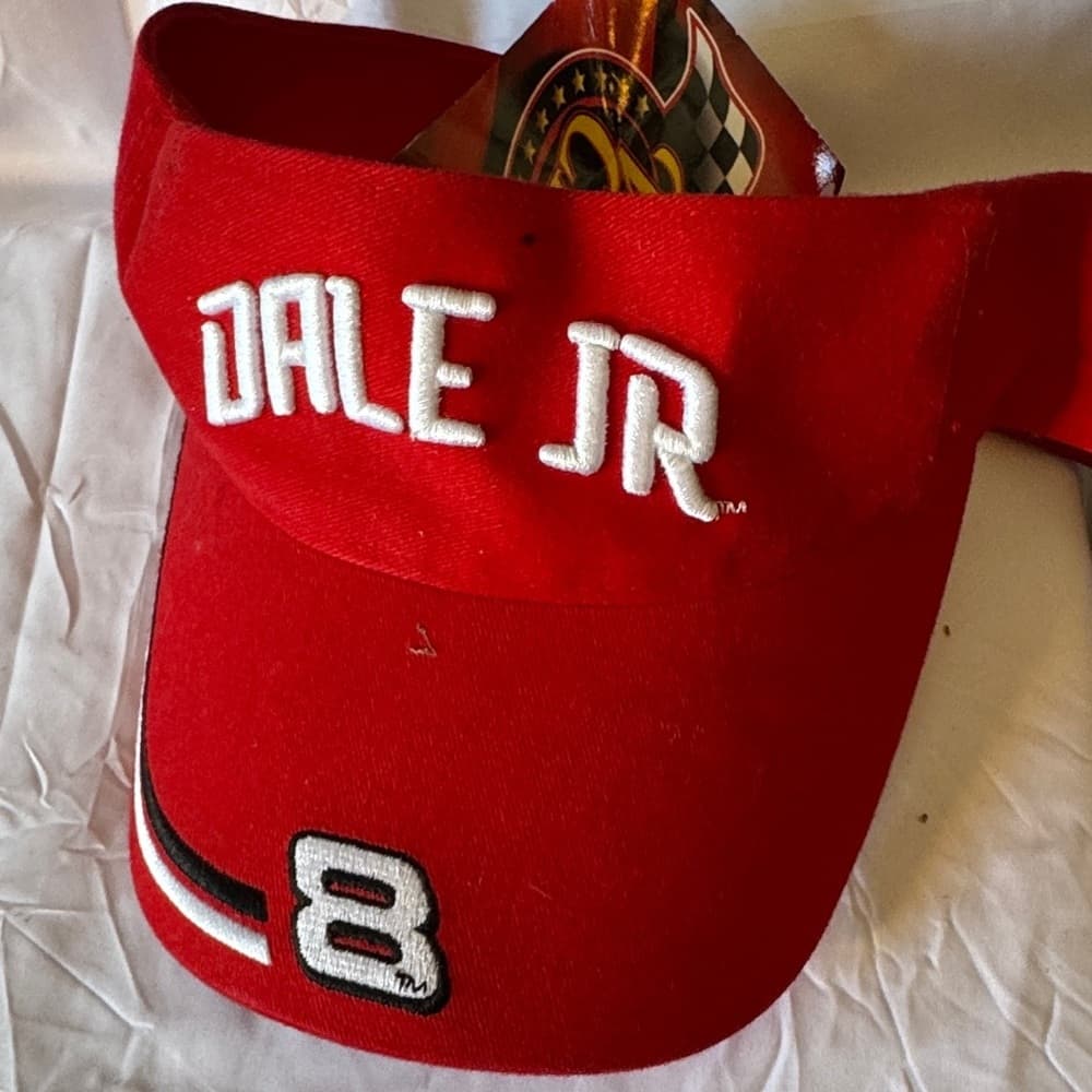 Red Kids Visor Hat - Thumbnail 2