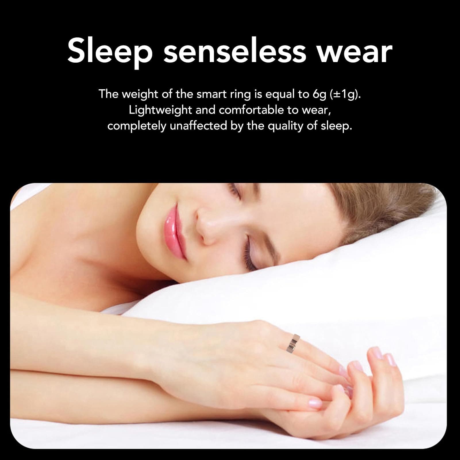 Yunir Smart Ring Health Fitness Ring Monitoring Sleep Quality And Heart Rate - Thumbnail 4