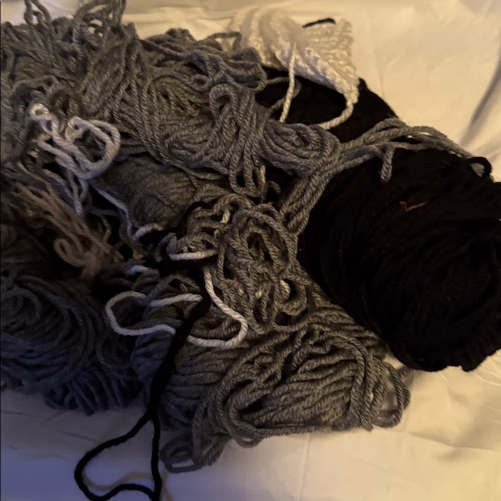 Red Heart Soft Black Yarn - Thumbnail 6