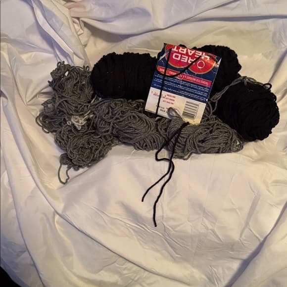 Red Heart Soft Black Yarn - Thumbnail 10