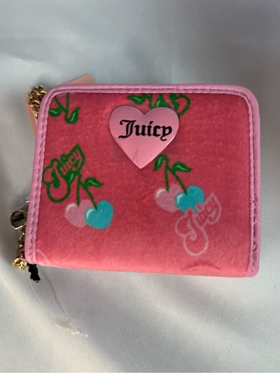 ★ Juicy Couture Retro Cherry Wallet Card Holder Coin Purse NWT - Thumbnail 8