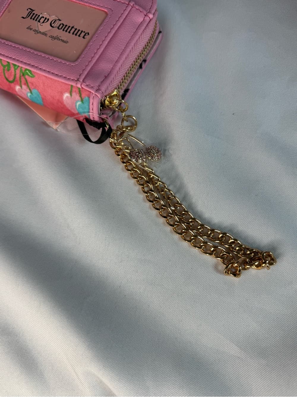 ★ Juicy Couture Retro Cherry Wallet Card Holder Coin Purse NWT - Thumbnail 2