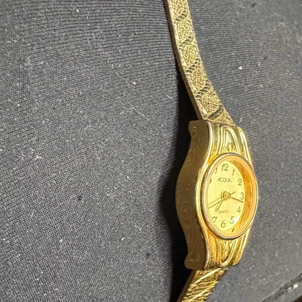 Acqua Gold Quartz Watch - Thumbnail 5