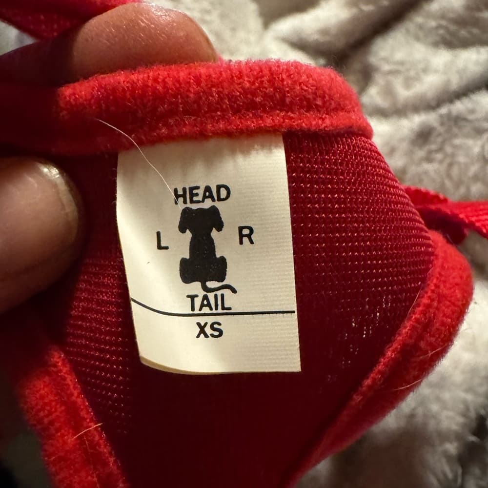 Red Mesh Dog Harness - Thumbnail 5