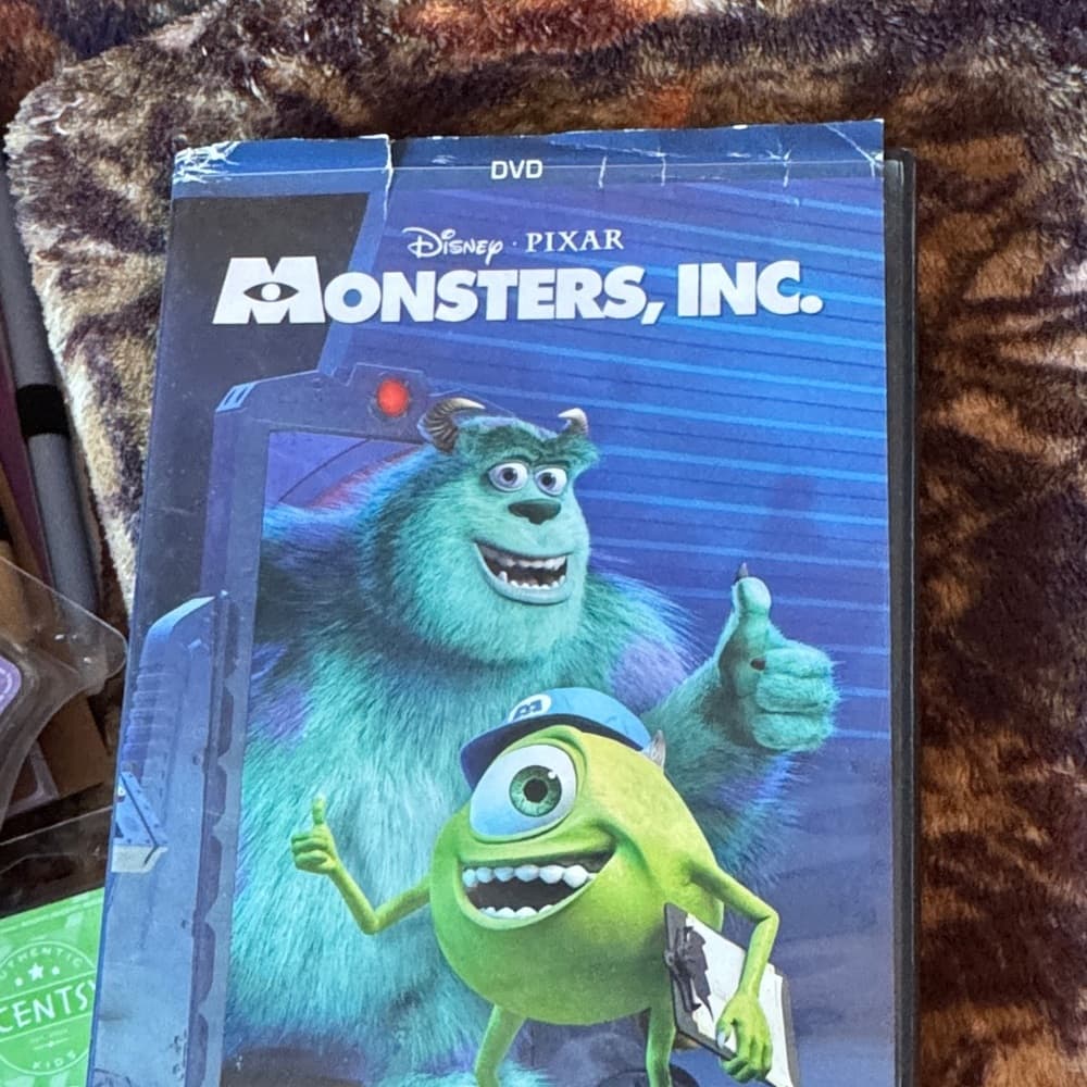★ Disney Pixar Monsters Inc DVD Family Movie Sulley Mike Wazowski - Thumbnail 4