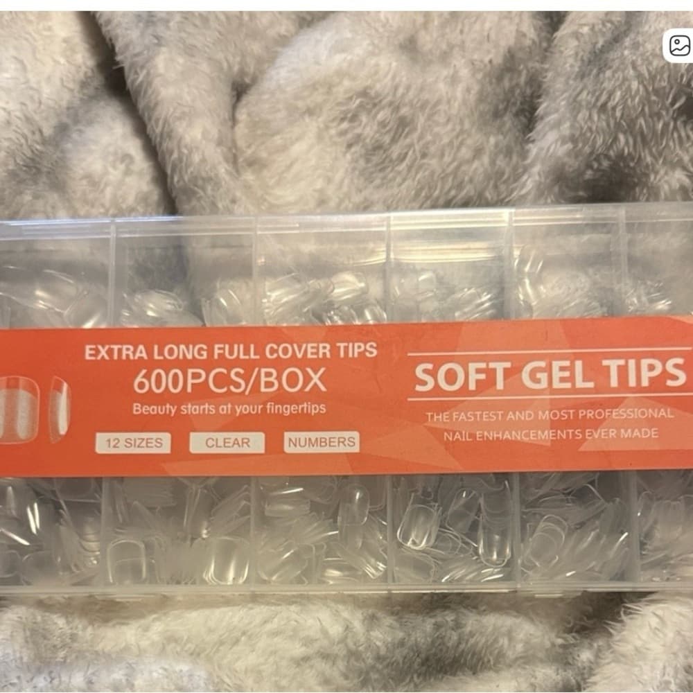 💅 DIY Nail & Self Care Spa Kit | Gel Nail Tips + Hair Turbans + Eye Mask - Thumbnail 2