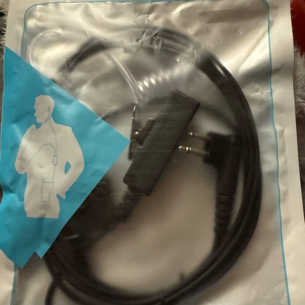 Two-Way Radio Earpiece - Black - Thumbnail 5