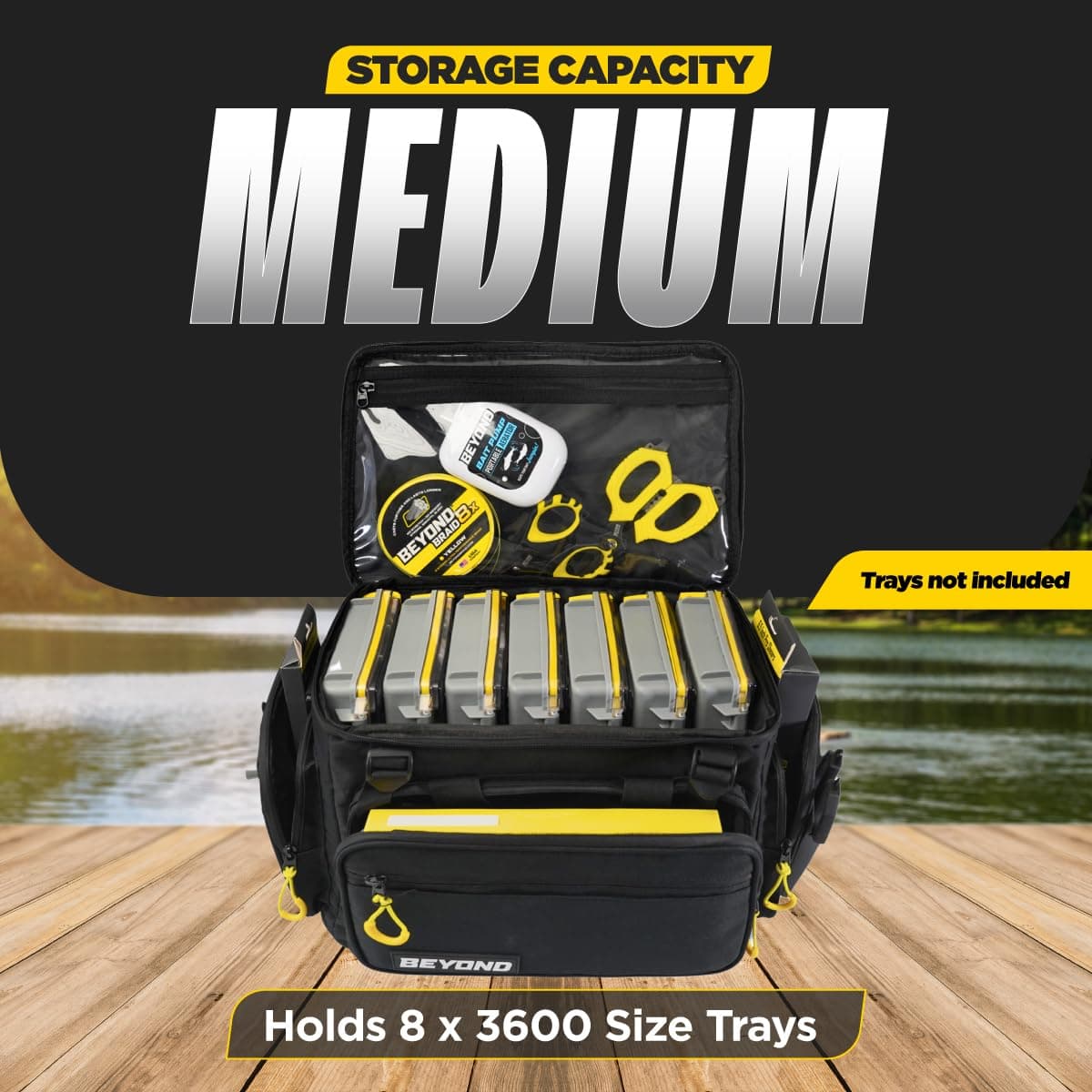 Beyond Fishing Tackle Hauler Pro - Medium - Thumbnail 4