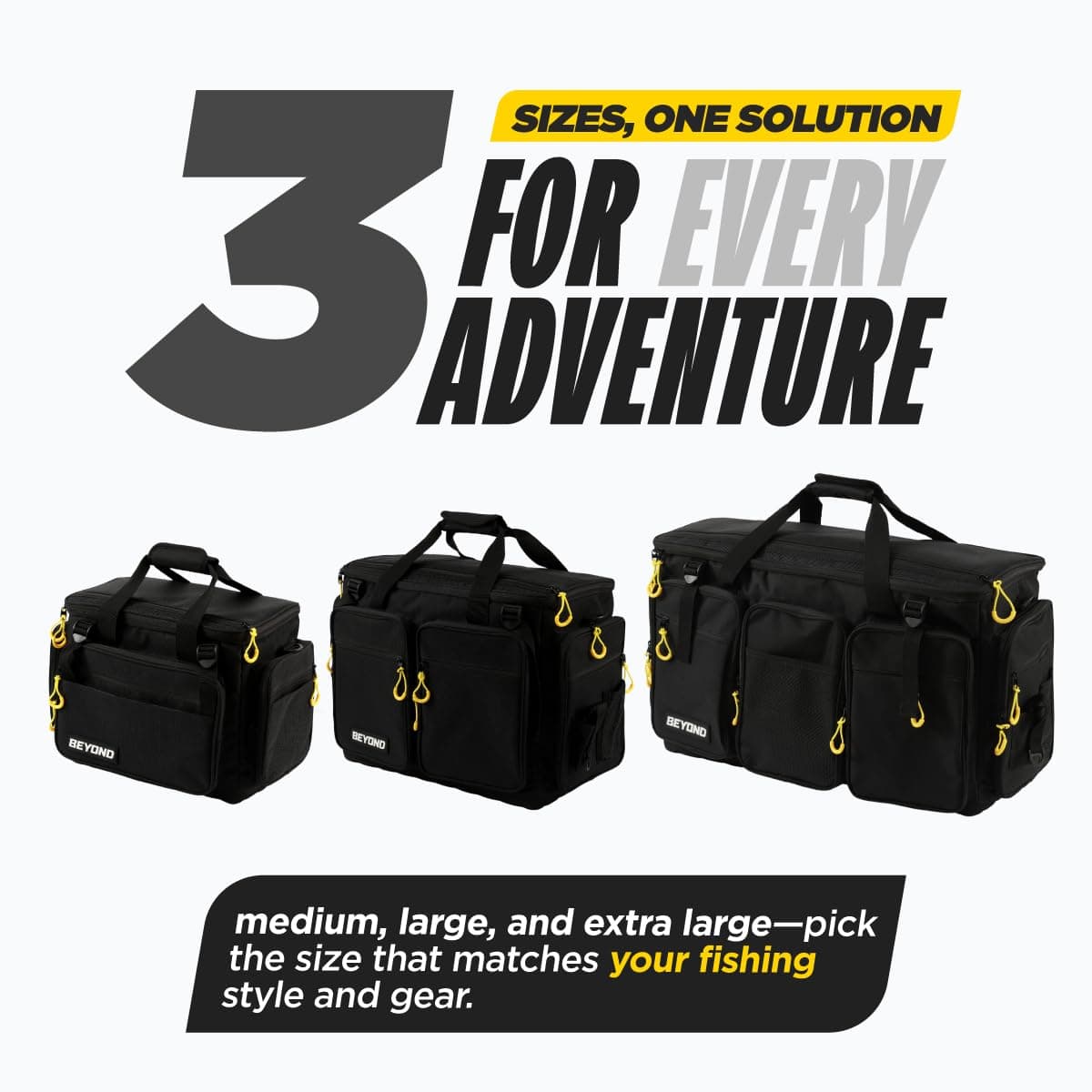 Beyond Fishing Tackle Hauler Pro - Medium - Thumbnail 7