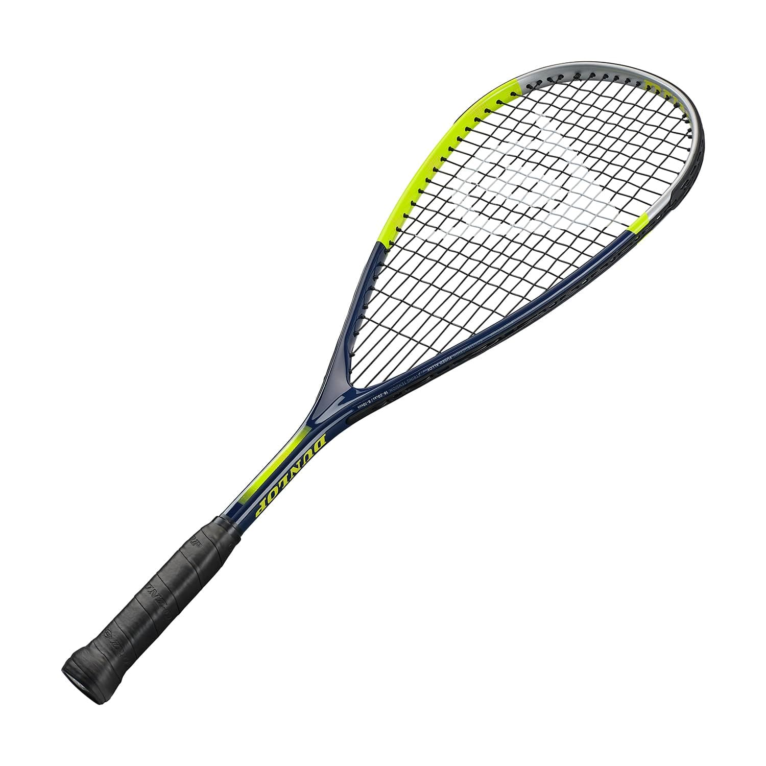 Dunlop Sports Tristorm Junior Squash Racket 10351965 Dark Blue/Yellow/Silver