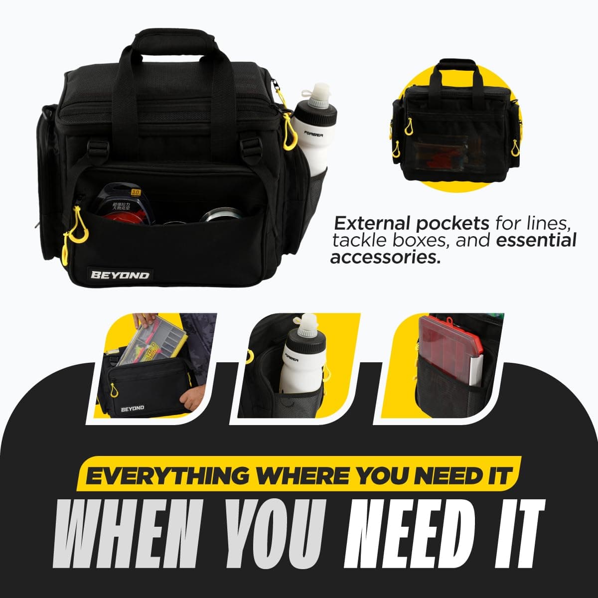 Beyond Fishing Tackle Hauler Pro - Medium - Thumbnail 3