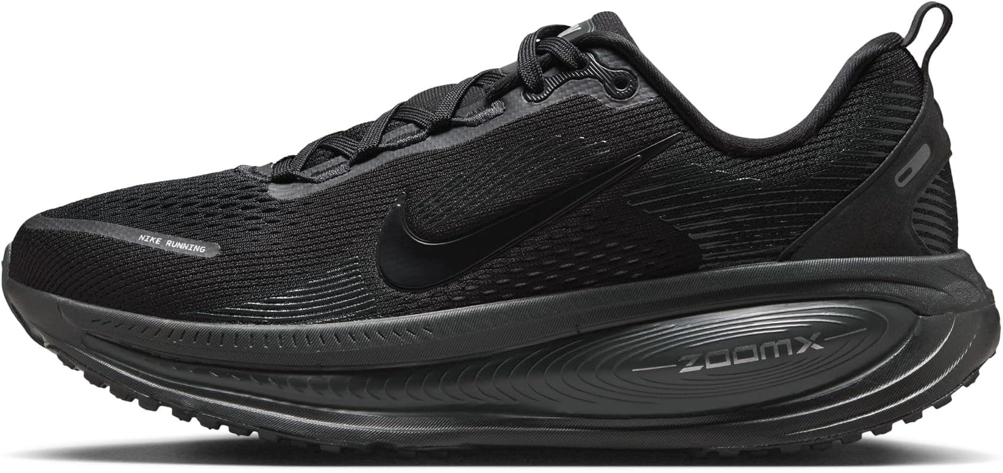 Nike Womens Vomero 18 - Black/Black/Dark Smoke Grey/Light Smoke Grey - 9