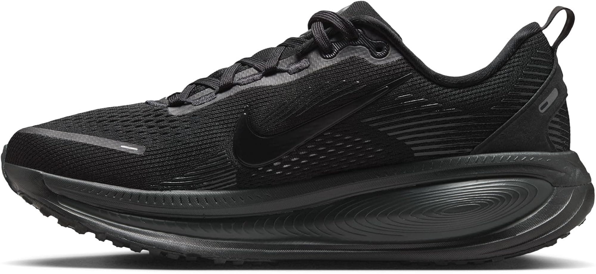 Nike Womens Vomero 18 - Black/Black/Dark Smoke Grey/Light Smoke Grey - 9 - Thumbnail 10