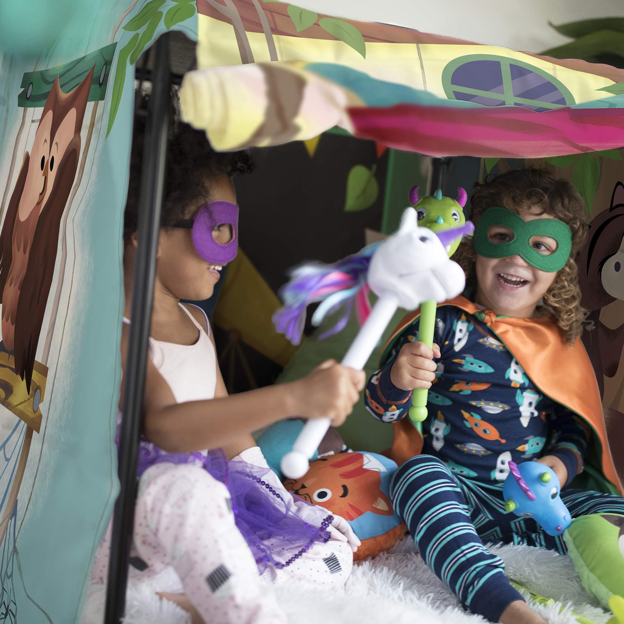 Educational Insights Fantastic Forts Treehouse Ages 3 Preschool Pretend Play - Thumbnail 3