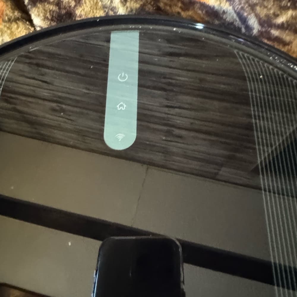 Black Robotic Vacuum Cleaner - Thumbnail 2